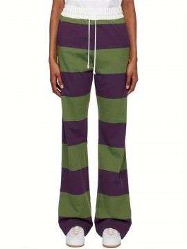 1pc Women'S High Waist Drawstring Pajama Pants - Sexy Floral Pattern Stirrup Long Trousers, Cozy Knit Fabric Lounge Bottoms for All Seasons, Adult - Silk Material